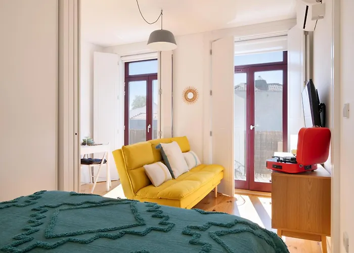 Appartement *lighty Santa Catarina Studio* Balcony/dishwasher