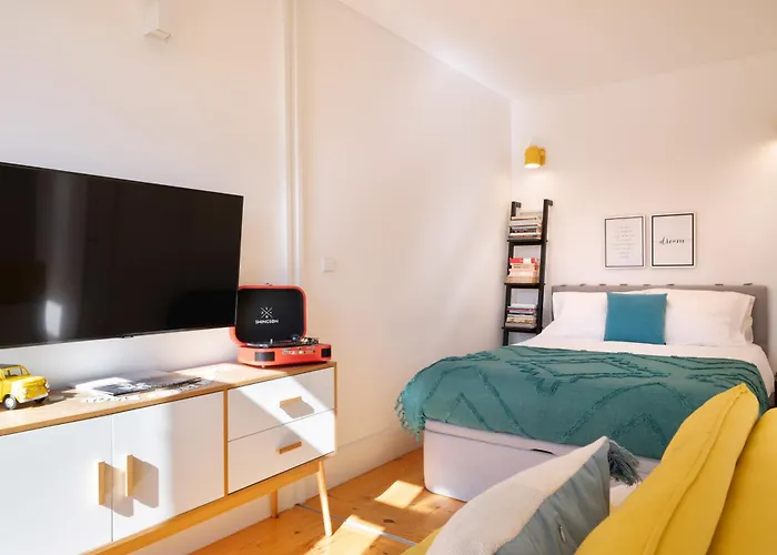 Appartement *lighty Santa Catarina Studio* Balcony/dishwasher Oporto